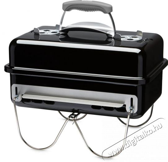 WEBER Go-Anywhere Black Grill Háztartás / Otthon / Kültér - Kültér / kerti termék / grill - Kerti grill - 530297