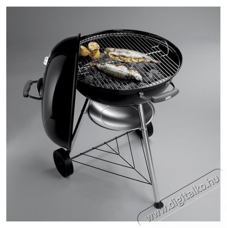 WEBER Compact Kettle sz&eacute;ns&uuml;tő, 57 cm, Fekete H&aacute;ztart&aacute;s / Otthon / K&uuml;lt&eacute;r - K&uuml;lt&eacute;r / kerti term&eacute;k / grill - Kerti grill - 535856