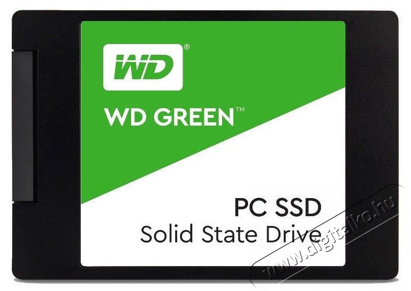Western Digital 240GB SATA3 2,5 Green 7mm (WDS240G1G0A) SSD Iroda és számítástechnika - Adattároló / merevlemez - SSD - 325115