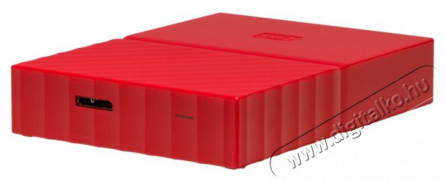 Western Digital My Passport WDBYFT0030BRD 2,5 3TB, USB 3.0 külső winchester - piros (184876) Egyéb - Nem forgalmazzuk ! - 349801