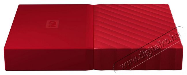 Western Digital My Passport WDBS4B0020BRD 2,5 Slim 2TB USB 3.0 - piros (184870) Iroda és számítástechnika - Adattároló / merevlemez - Külső HDD - 349807
