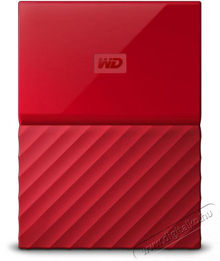 Western Digital My Passport WDBS4B0020BRD 2,5 Slim 2TB USB 3.0 - piros (184870) Iroda és számítástechnika - Adattároló / merevlemez - Külső HDD - 349807