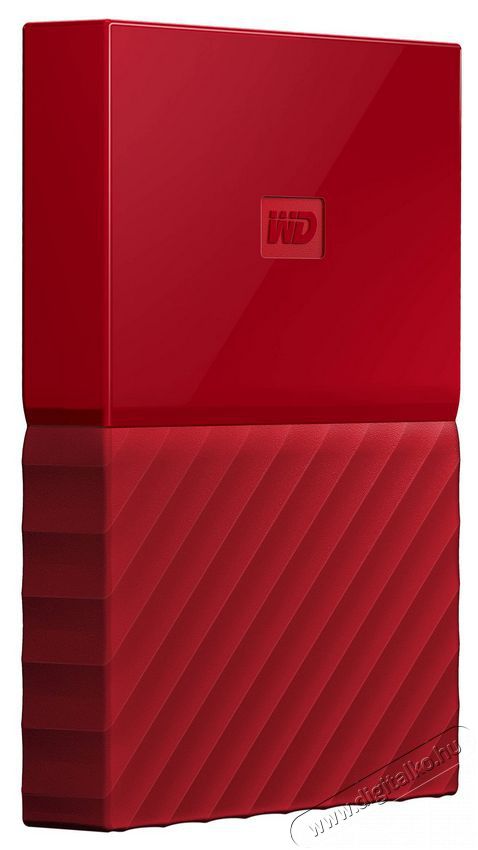 Western Digital My Passport WDBS4B0020BRD 2,5 Slim 2TB USB 3.0 - piros (184870) Iroda és számítástechnika - Adattároló / merevlemez - Külső HDD - 349807