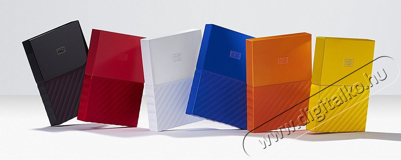 Western Digital My Passport WDBYFT0020BBK 2,5 2TB USB3.0 külső winchester - fekete Iroda és számítástechnika - Adattároló / merevlemez - Külső HDD - 325122