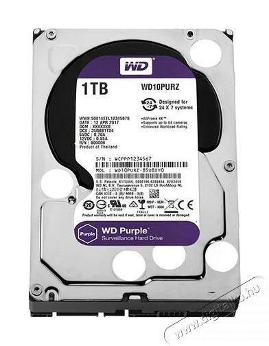 Western Digital WD10PURZ HDD BELSŐ Újdonságok - Új termékek - 340832