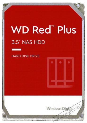 Western Digital 3,5" 3000GB belső SATAIII 5400RPM 128MB RED PLUS WD30EFZX winchester Egyéb - Nem forgalmazzuk ! - 386231