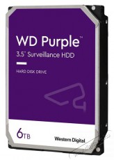 Western Digital 3,5 6000GB belső SATAIII 5400RPM 256MB PURPLE WD63PURZ winchester Egyéb - Nem forgalmazzuk ! - 394561