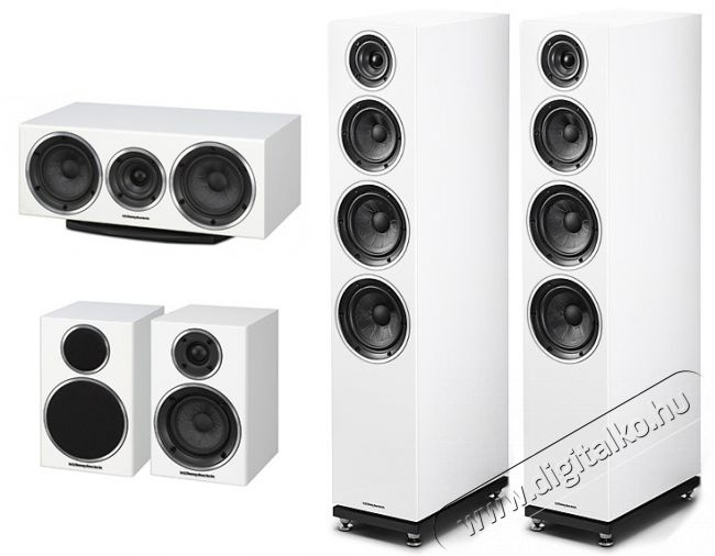 Wharfedale Diamond 240 (240+210+220C) 5.0 hangfalszett - fehér Audio-Video / Hifi / Multimédia - Hangfal - Hangfalszett - Hangfalszett - 297751