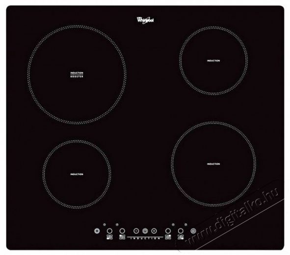 Whirlpool ACM 802/NE indukciós főzőlap Konyhai termékek - Sütő-főzőlap, tűzhely (beépíthető) - Indukciós főzőlap (beépíthető) - 285960