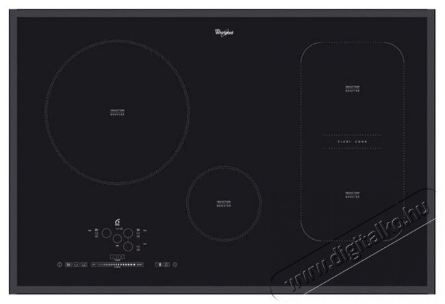 Whirlpool ACM 849/01/BA indukciós főzőlap Konyhai termékek - Sütő-főzőlap, tűzhely (beépíthető) - Indukciós főzőlap (beépíthető) - 285975