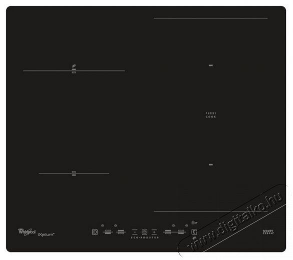Whirlpool ACM 826/NE/IXL indukciós főzőlap Konyhai termékek - Sütő-főzőlap, tűzhely (beépíthető) - Indukciós főzőlap (beépíthető) - 295831