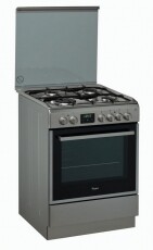 Whirlpool ACMT 6130/IX/2 kombinált gáztűzhely Konyhai termékek - Sütő-főzőlap, tűzhely (szabadonálló) - Kombinált tűzhely (szabadonálló) - 302231