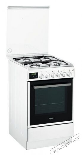 Whirlpool ACWT 5G311/WH kombinált gáztűzhely Konyhai termékek - Sütő-főzőlap, tűzhely (szabadonálló) - Kombinált tűzhely (szabadonálló) - 302232