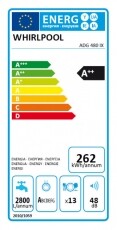 Whirlpool ADG 480 IX beépíthető mosogatógép Konyhai termékek - Mosogatógép - Normál (60cm) beépíthető mosogatógép - 285999