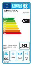 Whirlpool ADG 790/IX beépíthető mosogatógép Konyhai termékek - Mosogatógép - Normál (60cm) beépíthető mosogatógép - 286002