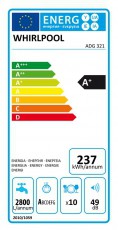 Whirlpool ADG 321 mosogatógép Konyhai termékek - Mosogatógép - Keskeny (45cm-ig) beépíthető mosogatógép - 295108