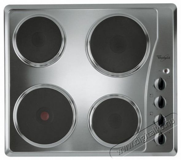 Whirlpool AKM 330/IX elektromos főzőlap Konyhai termékek - Sütő-főzőlap, tűzhely (beépíthető) - Elektromos főzőlap (beépíthető) - 285953