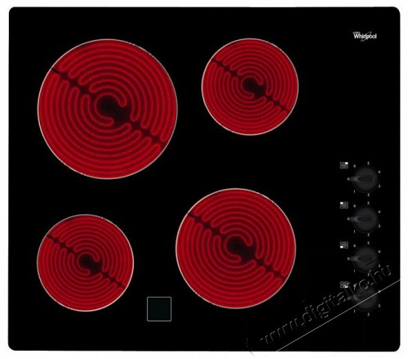Whirlpool AKM 9010/NE elektromos főzőlap Konyhai termékek - Sütő-főzőlap, tűzhely (beépíthető) - Elektromos főzőlap (beépíthető) - 285954