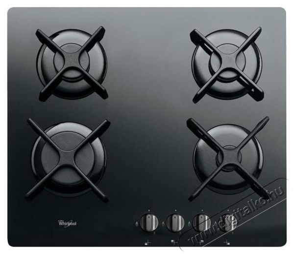 Whirlpool AKT 6414/NB gázfőzőlap Konyhai termékek - Sütő-főzőlap, tűzhely (beépíthető) - Gázfőzőlap (beépíthető) - 285982