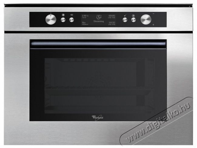 Whirlpool AMW 599/IXL beépíthető gőzpároló, sütő Konyhai termékek - Sütő-főzőlap, tűzhely (beépíthető) - Sütő (beépíthető) - 285940