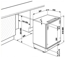 Whirlpool ARG9131 beépíthető egyajtós hűtőszekrény Konyhai termékek - Hűtő, fagyasztó (beépíthető) - Egyajtós hűtő - 367101