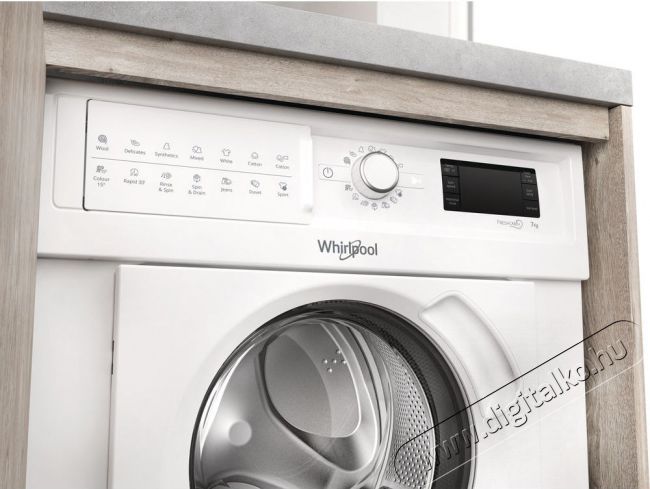 Whirlpool BI WMWG 71484E EU elöltöltős mosógép Háztartás / Otthon / Kültér - Mosógép / szárítógép - Elöltöltős mosógép (beépíthető) - 348466