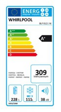 Whirlpool BLF 8121 W hűtőszekrény Konyhai termékek - Hűtő, fagyasztó (szabadonálló) - Alulfagyasztós kombinált hűtő - 302283