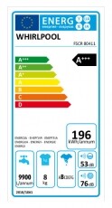 Whirlpool FSCR 80411 mosógép Háztartás / Otthon / Kültér - Mosógép / szárítógép - Elöltöltős normál (60cm-ig) mosógép - 302241