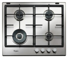 Whirlpool GMA 6422/IX gázfőzőlap Konyhai termékek - Sütő-főzőlap, tűzhely (beépíthető) - Gázfőzőlap (beépíthető) - 285979