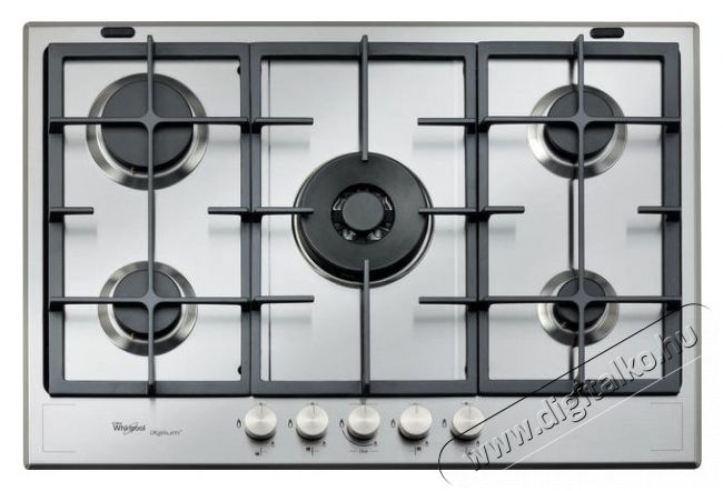 Whirlpool GMF 7522/IXL gázfőzőlap Konyhai termékek - Sütő-főzőlap, tűzhely (beépíthető) - Gázfőzőlap (beépíthető) - 285981