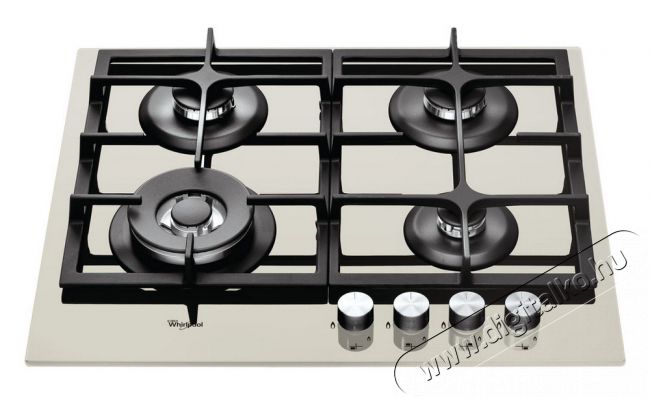 Whirlpool GOA6425WH Főzőlap Konyhai termékek - Sütő-főzőlap, tűzhely (beépíthető) - Gázfőzőlap (beépíthető) - 348472