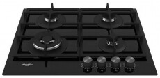 Whirlpool GOFL629NB beépíthető gázfőzőlap Konyhai termékek - Sütő-főzőlap, tűzhely (beépíthető) - Gázfőzőlap (beépíthető) - 367110