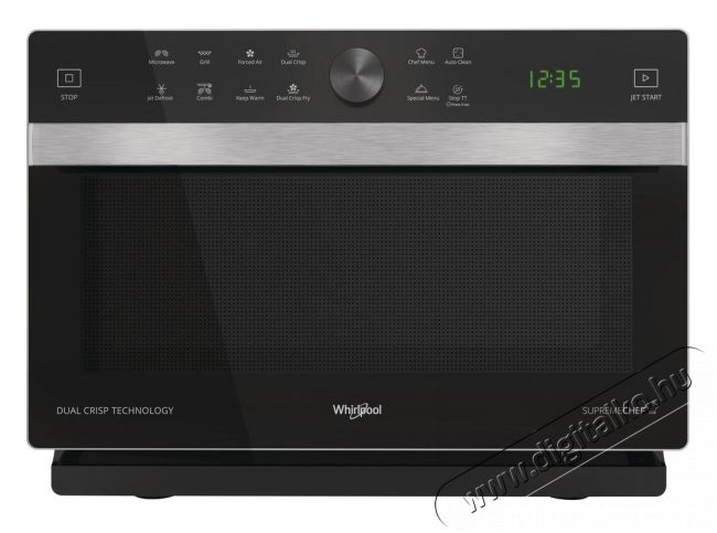 Whirlpool MWP 338 SB mikrohullámú sütő Konyhai termékek - Mikrohullámú sütő - Mikrohullámú sütő (szabadonálló) - 359641
