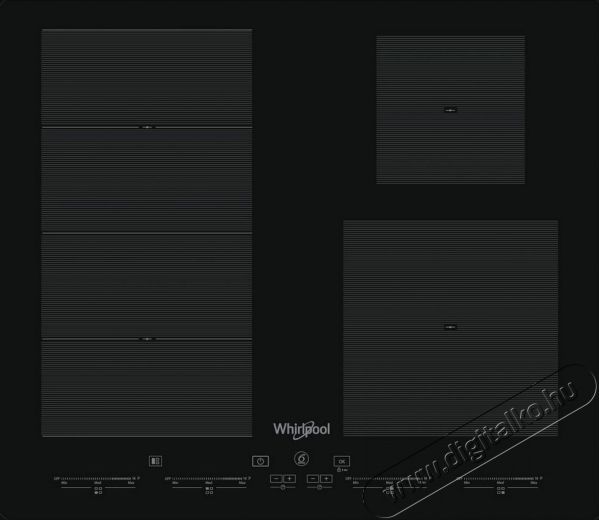 Whirlpool SMC 604F/NE indukciós főzőlap Konyhai termékek - Sütő-főzőlap, tűzhely (beépíthető) - Indukciós főzőlap (beépíthető) - 322279