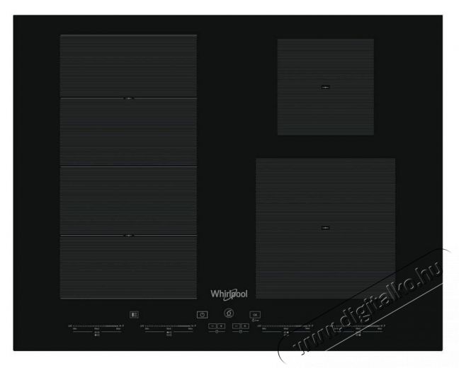 Whirlpool SMC654F/BF Beépíthető indukciós főzőlap Konyhai termékek - Sütő-főzőlap, tűzhely (beépíthető) - Indukciós főzőlap (beépíthető) - 354166