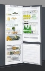 Whirlpool SP40 801 EU beépíthető hűtőszekrény Konyhai termékek - Hűtő, fagyasztó (beépíthető) - Alulfagyasztós kombinált hűtő - 348479