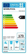Whirlpool TDLR 60110 mosógép Háztartás / Otthon / Kültér - Mosógép / szárítógép - Felültöltős mosógép - 302262