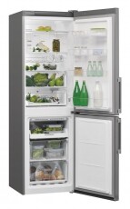Whirlpool W7 821O OX H No Frost alulfagyasztós hűtőszekrény Konyhai termékek - Hűtő, fagyasztó (szabadonálló) - Alulfagyasztós kombinált hűtő - 348958