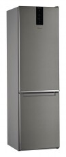 Whirlpool W9 931D IX No Frost alulfagyasztós hűtőszekrény Konyhai termékek - Hűtő, fagyasztó (szabadonálló) - Alulfagyasztós kombinált hűtő - 348961