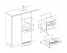 Whirlpool WD 141/IX melegen tartó fiók Konyhai termékek - Sütő-főzőlap, tűzhely (beépíthető) - Melegentartó fiók - 307460