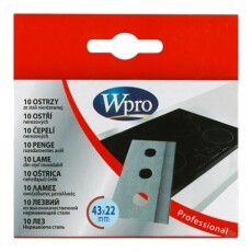 Wpro BLA 113 kerámialap tisztító penge (10db) Konyhai termékek - Sütő-főzőlap, tűzhely (beépíthető) - Kiegészítő - 302308
