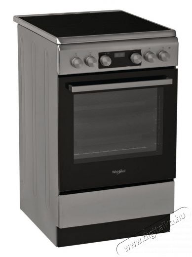 Whirlpool WS5V8CCX/E Kerámialapos elektromos tűzhely Konyhai termékek - Sütő-főzőlap, tűzhely (szabadonálló) - Elektromos tűzhely (szabadonálló) - 354245