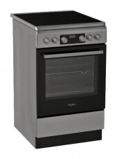 Whirlpool WS5V8CCX/E kerámialapos tűzhely Konyhai termékek - Sütő-főzőlap, tűzhely (szabadonálló) - Elektromos tűzhely (szabadonálló) - 348973
