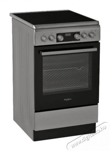 Whirlpool WS5V8CCX/E kerámialapos tűzhely Konyhai termékek - Sütő-főzőlap, tűzhely (szabadonálló) - Elektromos tűzhely (szabadonálló) - 348973