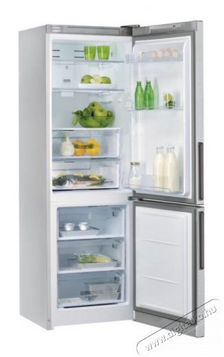 Whirlpool WTNF 81 OX No Frost kombinált hűtőszekrény Konyhai termékek - Hűtő, fagyasztó (szabadonálló) - Alulfagyasztós kombinált hűtő - 342925