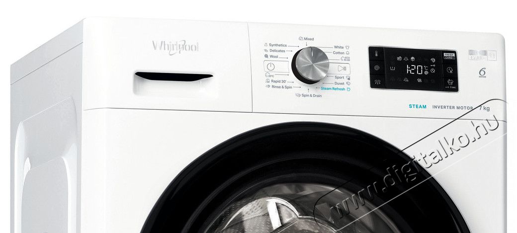 Whirlpool FFB 7438 BV EE el&ouml;lt&ouml;ltős mos&oacute;g&eacute;p H&aacute;ztart&aacute;s / Otthon / K&uuml;lt&eacute;r - Mos&oacute;g&eacute;p / sz&aacute;r&iacute;t&oacute;g&eacute;p - El&ouml;lt&ouml;ltős norm&aacute;l (60cm-ig) mos&oacute;g&eacute;p - 370471