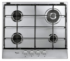 Whirlpool AKR 362/IX gázfőzőlap Konyhai termékek - Sütő-főzőlap, tűzhely (beépíthető) - Gázfőzőlap (beépíthető) - 285978