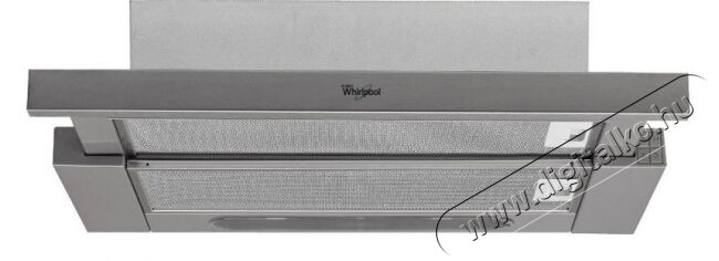 Whirlpool AKR749/1IX teleszkópos páraelszívó - inox Konyhai termékek - Páraelszívó - Beépíthető / kihúzható - 354136
