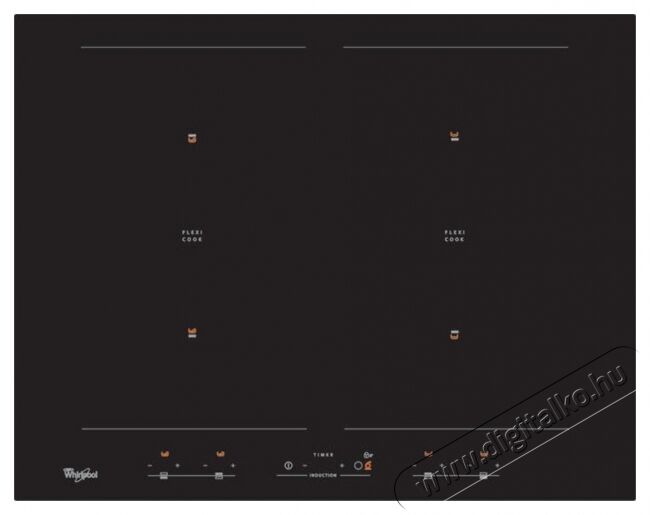 Whirlpool ACM 928/BA indukciós főzőlap Konyhai termékek - Sütő-főzőlap, tűzhely (beépíthető) - Indukciós főzőlap (beépíthető) - 285967