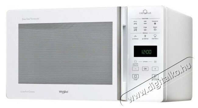 Whirlpool MCP349/1WH mikrohullámú sütő Konyhai termékek - Mikrohullámú sütő - Mikrohullámú sütő (szabadonálló) - 327298
